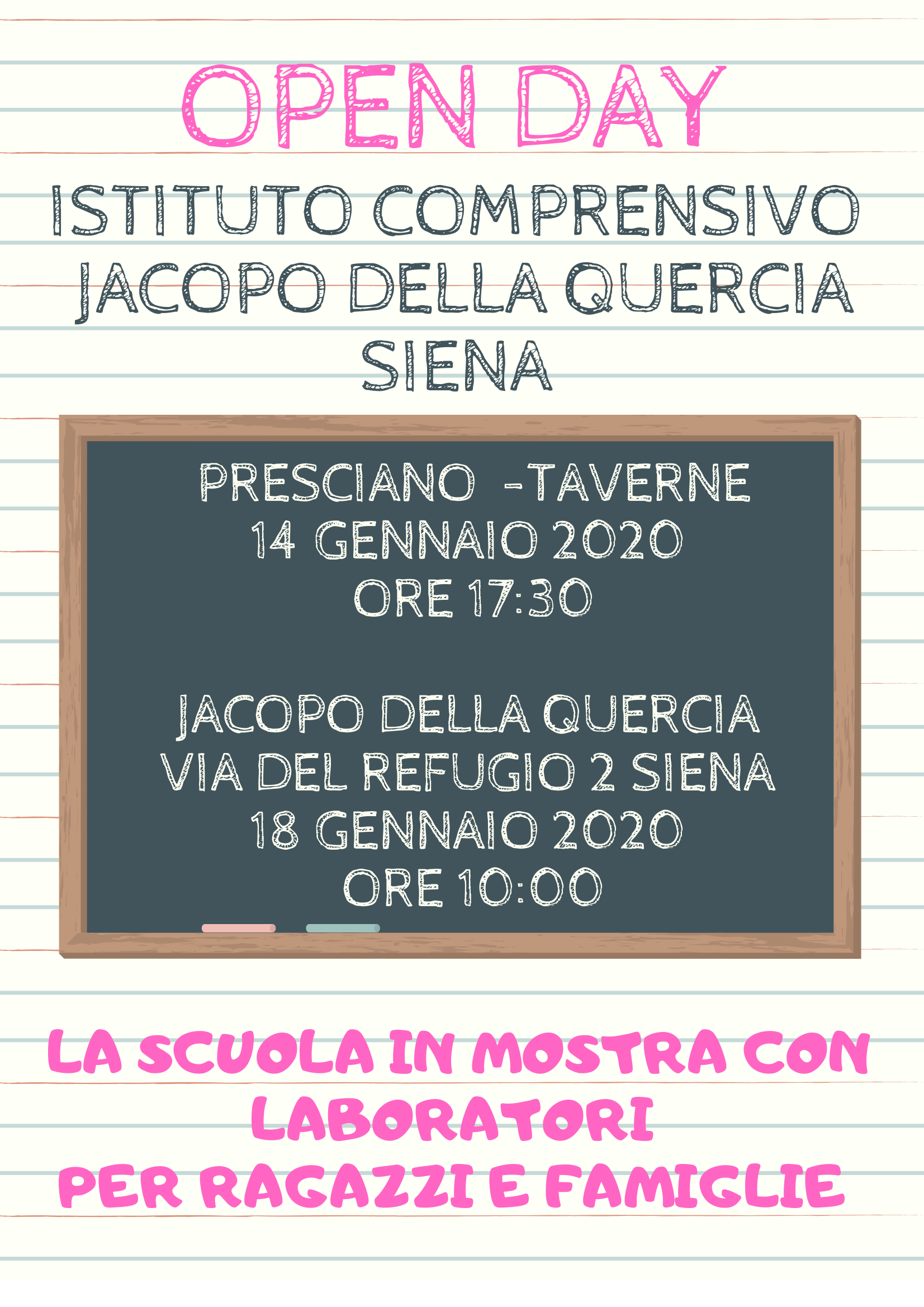 open day secondaria